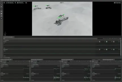 KETI 20-DOF wheeled-legged AMR training overview in Isaac Lab