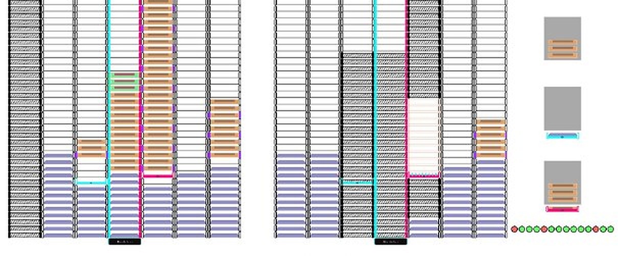 2D storage environment for local delivery robot reinforcement-learning experiments